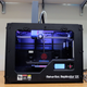 The modified 3D printer, which can inject living cells.